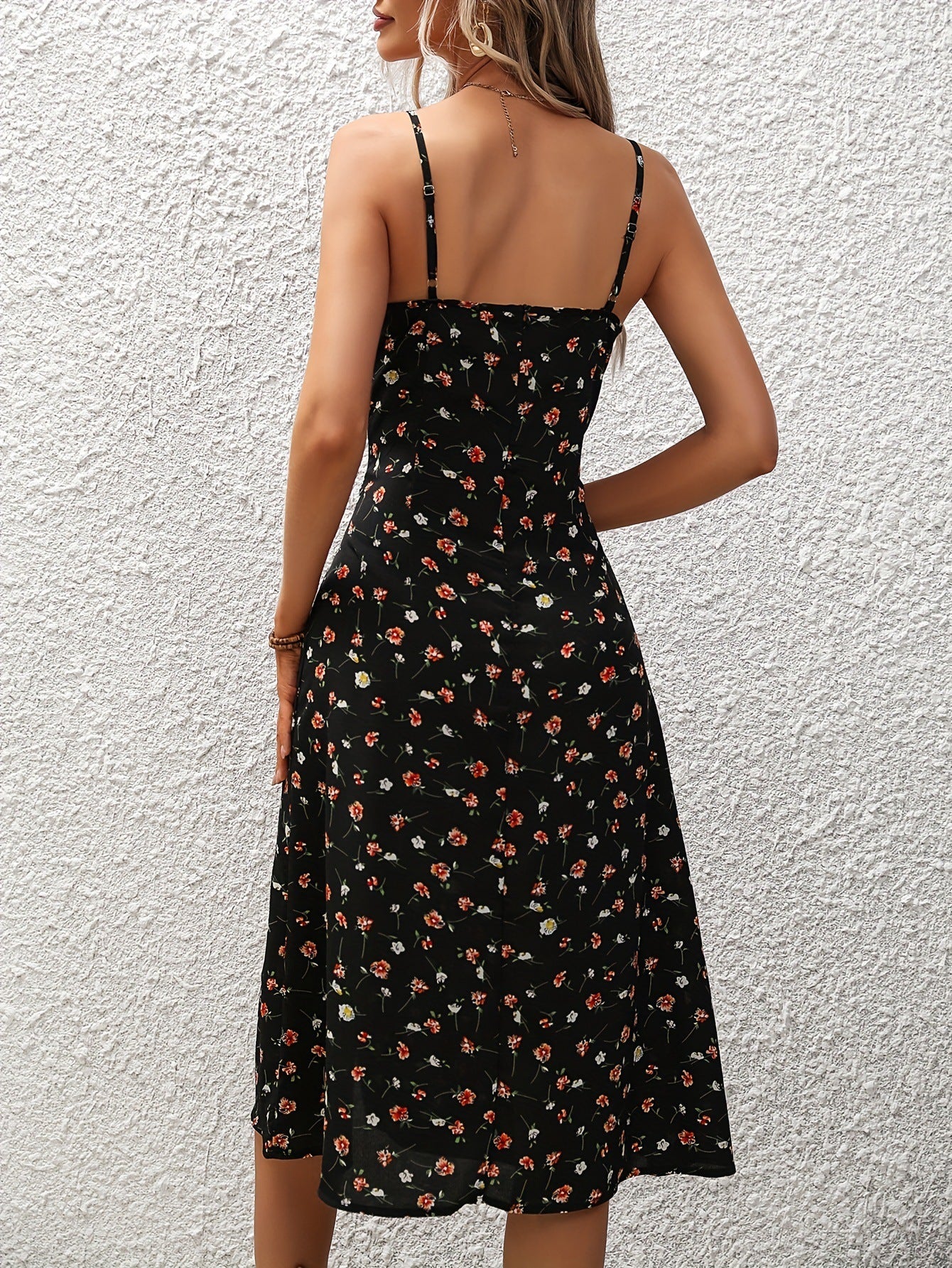 Luxe Polka Dot Maxi Dress