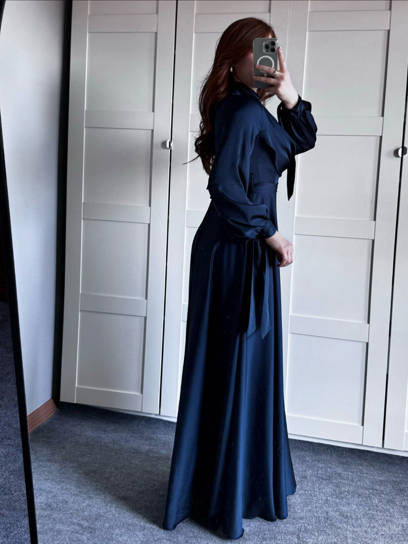 Luxe Elegant Solid Maxi Dress