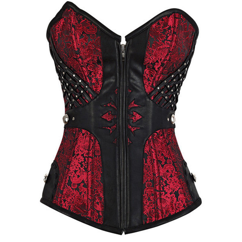 Eclipse Tight-Lace Corset (Faux Leather)