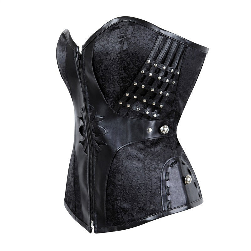 Eclipse Tight-Lace Corset (Faux Leather)