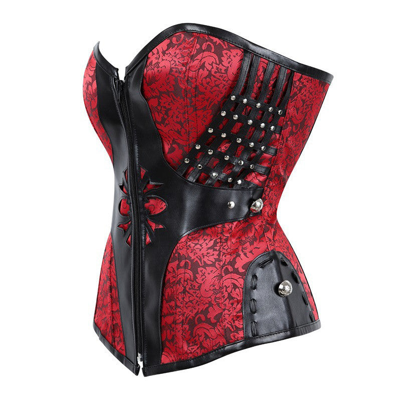 Eclipse Tight-Lace Corset (Faux Leather)
