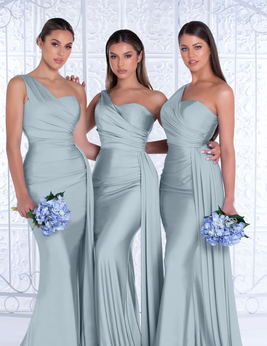 Elegant One-Shoulder Mermaid Gown