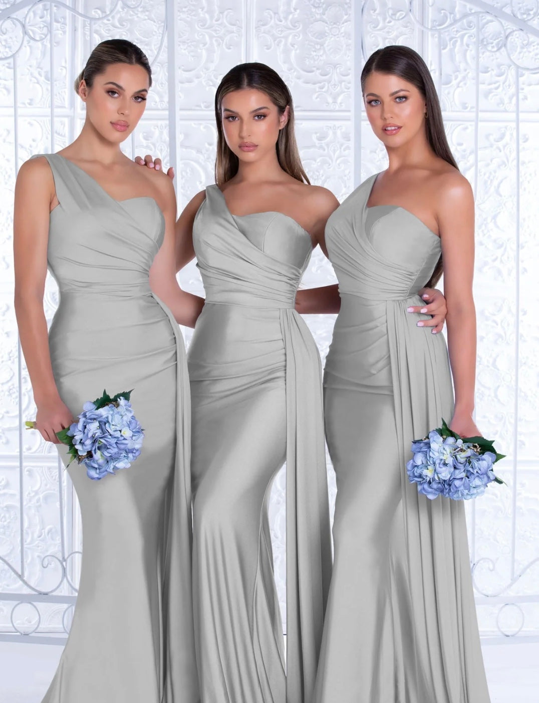Elegant One-Shoulder Mermaid Gown