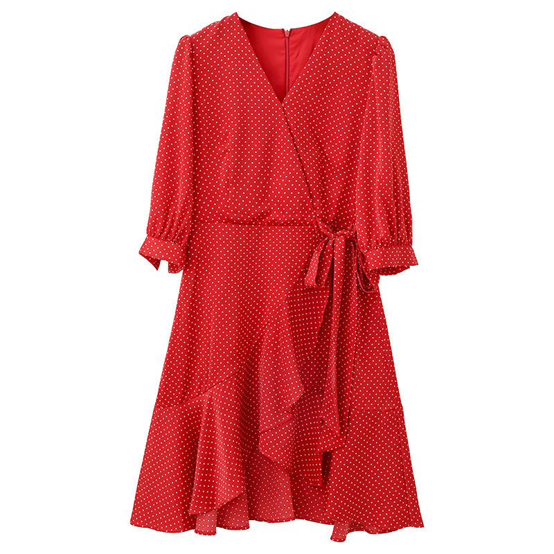 Retro Romance Wrap Dress