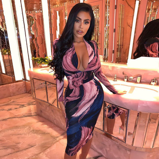 Midnight Mirage Bodycon dress