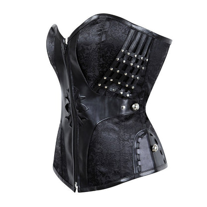 Eclipse Tight-Lace Corset (Faux Leather)