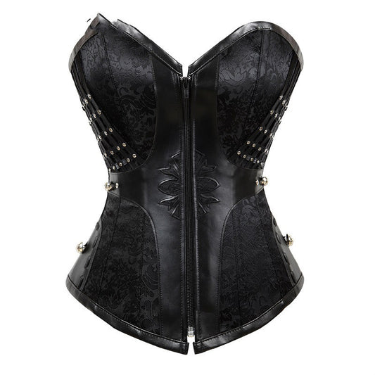 Eclipse Tight-Lace Corset (Faux Leather)
