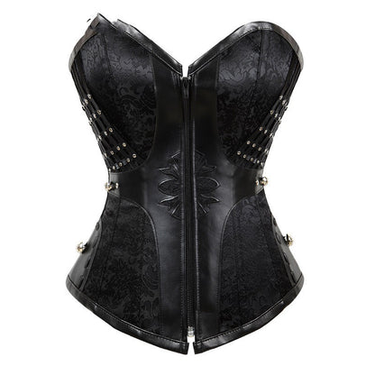Eclipse Tight-Lace Corset (Faux Leather)