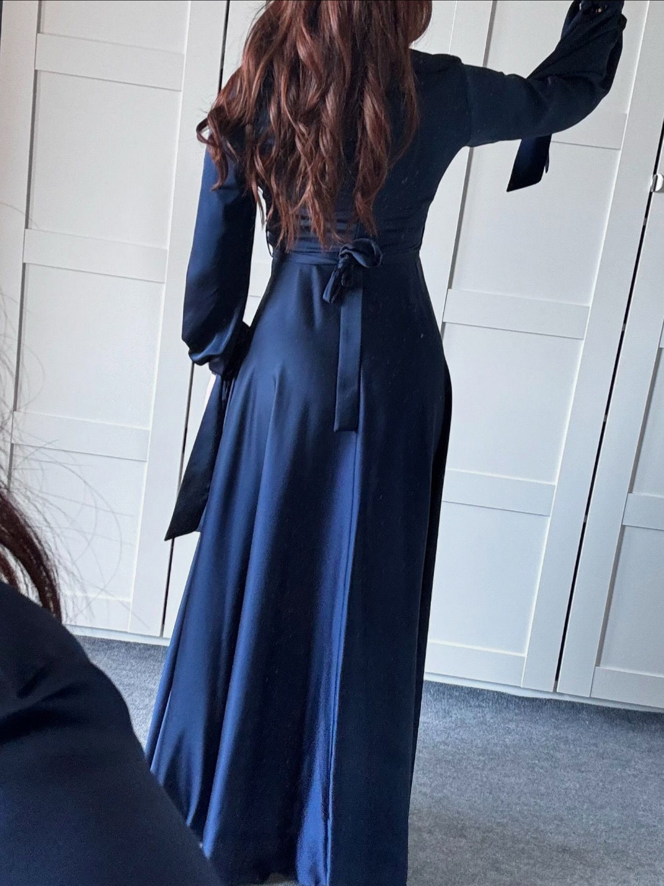 Luxe Elegant Solid Maxi Dress
