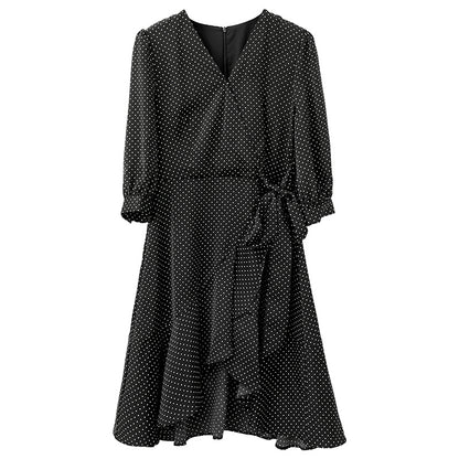 Retro Romance Wrap Dress