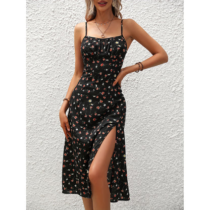 Luxe Polka Dot Maxi Dress