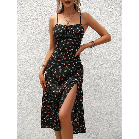 Luxe Polka Dot Maxi Dress