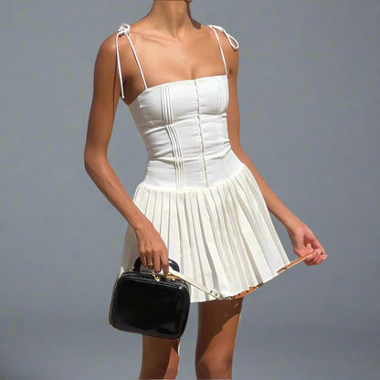 Luxe Strappy Corset Dress