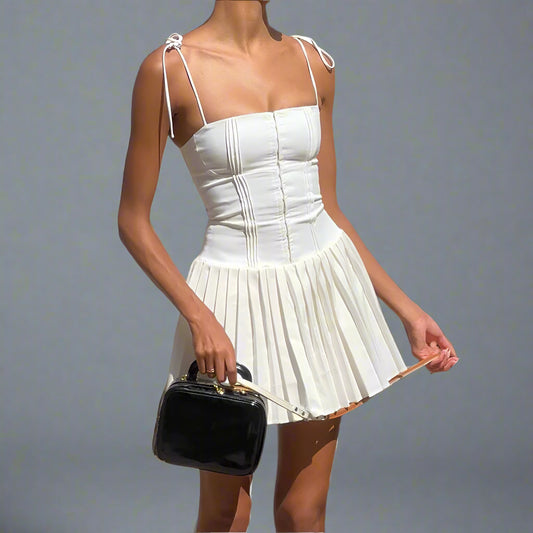 Luxe Strappy Corset Dress